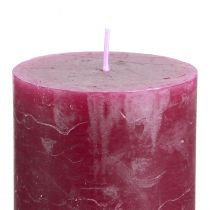 Artikel Snygga enfärgade bärpekareljus 70x100mm, set om 4 – dekoration, festlig, modern