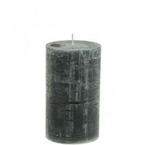 Artikel Enfärgade ljus antracit pelarljus 70×120mm 4 st