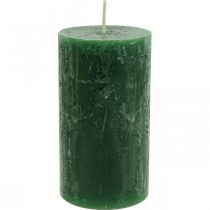 Artikel Enfärgade ljus mörkgröna pelarljus 60×110mm 4 st