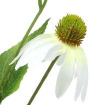 Artikel Echinacea blomma konstgjord vit 90cm