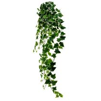 Ivyhängare real-touch grön-vit 130cm