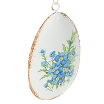 Artikel Påskägg med vårblommor, perfekta för påskbuketter eller fönster, 8 cm, 8 stycken