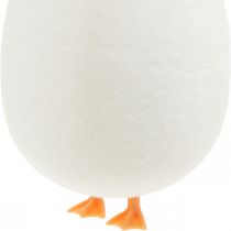 Dekorativt ägg med ben Påskäggkräm Rolig påskdekoration H13cm 4st