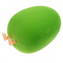 Artikel Ägg Påskdekoration med ben Påskäggsdekoration ägggrön H13cm 4 st