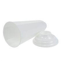 Artikel Inställningsvas “Szwed” vit Ø13cm