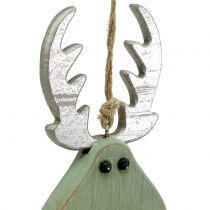 Artikel Älghuvud mynta för upphängning 14,5cm x 7,2cm 4 st