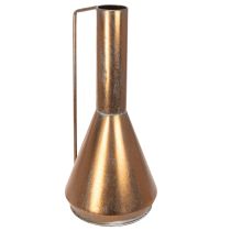 Artikel Elegant golvvas, vintagestil, orientalisk, dekorativ kanna i kopparfärgad metall, Ø27cm H58cm