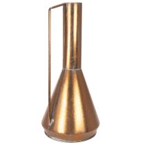 Artikel Elegant golvvas, vintagestil, orientalisk, dekorativ kanna i kopparfärgad metall, Ø27cm H58cm