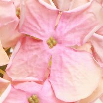 Artikel Elegant konstgjord hortensia i pastellrosa 58cm 2st