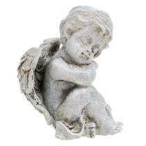 Artikel Ängel sittande grå 11cm 4 st