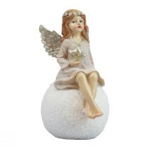 Artikel Bordsdekoration jul jul ängel ängel med stjärna 21cm