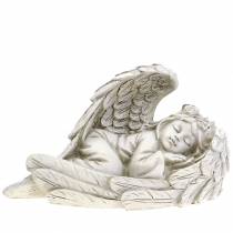 Deco ängel sovande 18cm x 8cm x 10cm