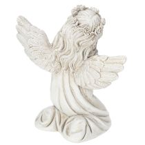 Artikel Ängelfigur bedjande, gravdekoration, sittande, 13 cm, 2 stycken