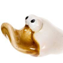 Artikel Dekorativ anka i keramik för den perfekta blickfångaren i vardagsrummet, 13 cm, 2 stycken