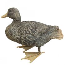Ankträdgårdsfigur dekorativ figur Ankfigur för stående H18cm