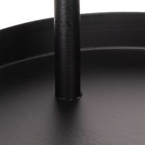 Artikel Rund dekorativ bricka i metall med dubbla nivåer, 58 cm