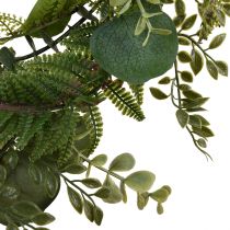 Artikel Eukalyptuskrans konstgjord eukalyptusdekor grön Ø50cm
