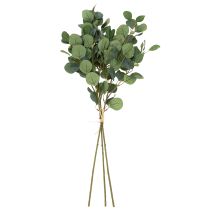 Artikel Konstgjord eukalyptusblomma för modern inredning, 85 cm, 3 stycken