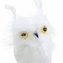 Dekorativ pluggugga vit 10 cm 2st