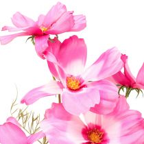 Artikel Cosmea Kosmee smyckekorg konstgjord blomma rosa 75cm