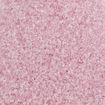Färg sand 0,5mm rosa 2kg