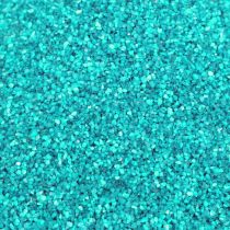 Färg sand 0,5mm turkos 2kg