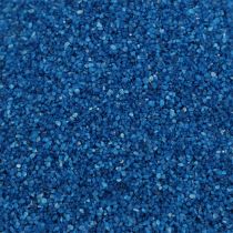 Färg sand 0,5mm mörkblå 2kg