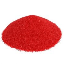 Färg sand 0,5mm röd 2kg