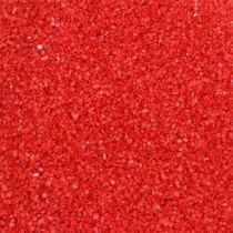 Färg sand 0,5mm röd 2kg