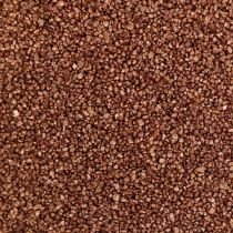 Färg sand koppar dekorativ sandbrun Ø0,5mm 2kg