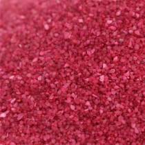 Färg sand 0,5 mm fuchsia 2 kg