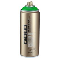 Artikel Färgspray lack grön matt Montana Gold sprayfärg 400ml
