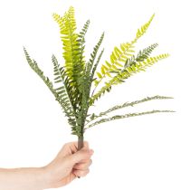 Artikel Konstgjord ormbunkegren, konstgjord grön växt för dekoration, 45 cm