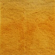Pälsband gul fuskpäls för bordslöpare 15 × 150 cm