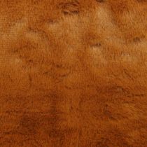 Pälsband brunt fuskpäls dekorationsbordband 15 × 150cm