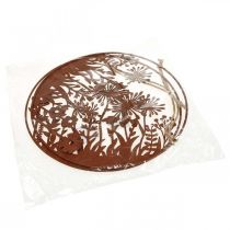 Artikel Vårfönsterdekoration, hängande dekoration, metallblomring Ø30cm, set om 2