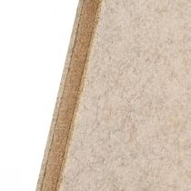 Artikel Filt julgransdekoration gran beige H80cm