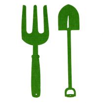 Filt trädgårdsverktyg grön 4st