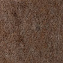 Artikel Brunt ullfiltband, 15 cm x 5 m, för dekoration och pyssel