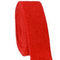 Artikel Filtband mörkrött 7,5cm 5m