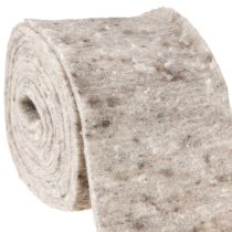 Artikel Filtband, kruktejp grå-naturlig 15cm 5m