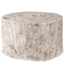 Artikel Filtband, kruktejp grå-naturlig 15cm 5m
