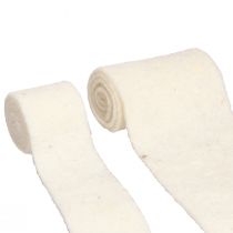 Artikel Filtband Ullband Vit B7cm/15cm L100/100cm Set med 2