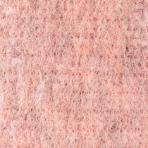 Artikel Filtband tvåfärgat krukband ullfiltband rosa rött 7,5 cm 5 m