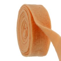 Filtband 7,5cm 5m ljusorange