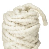 Artikel Filtsnöre fleece Mirabell 25m vit