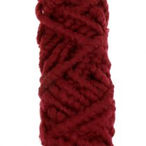 Artikel Filtsnöre fluffig Mirabell 25m mörkröd