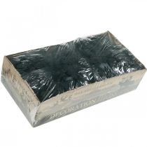 Artikel Dekorativ Moss Black bevarar isländsk mossa för hantverk 400g