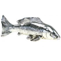Dekorativt fisk silver 22cm