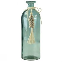 Artikel Flaskor dekorativ glasvas cowrieskal maritima H26cm 2st
